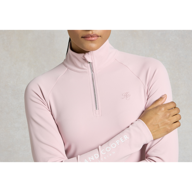 Holland Cooper Chiltern Base Layer - Dawn Pink-8