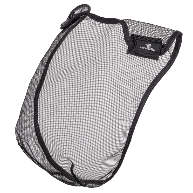 Shires FlyGuard Pro Grackle Bridle Nose Net - Black-1