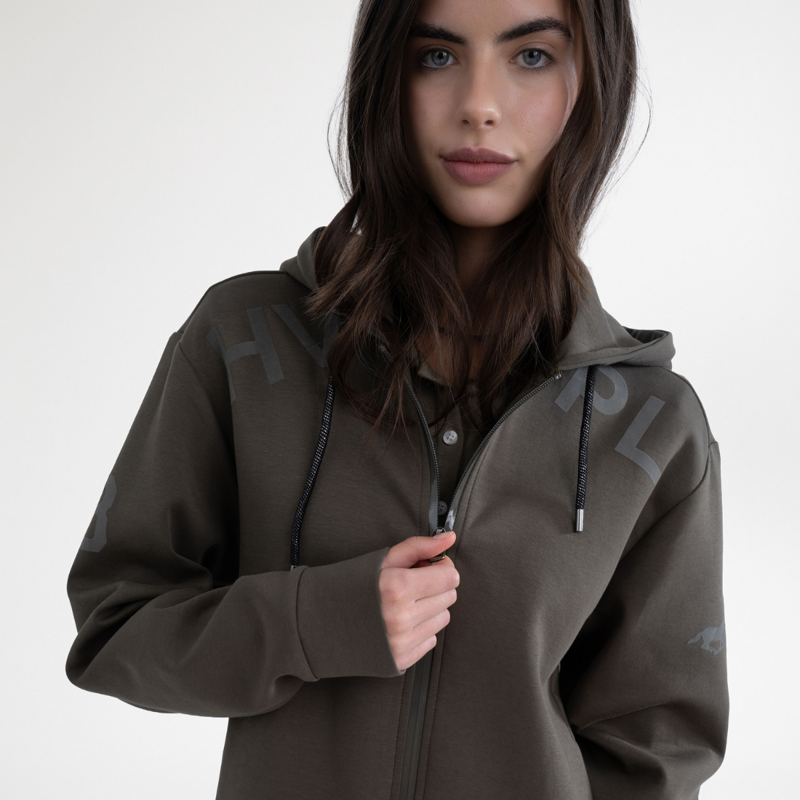 HV Polo Ladies Joan Cardigan - Pine-2