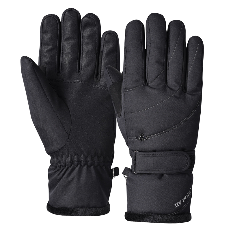 HV Polo Ladies Sports Reflection Gloves - Black