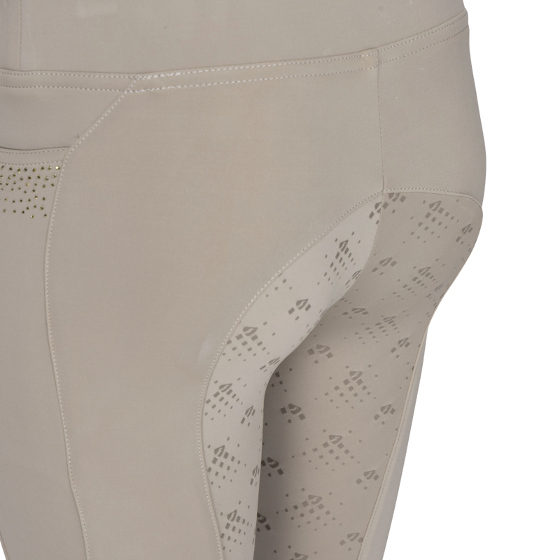 Aubrion Young Rider Optima GX Riding Tights - Beige-6