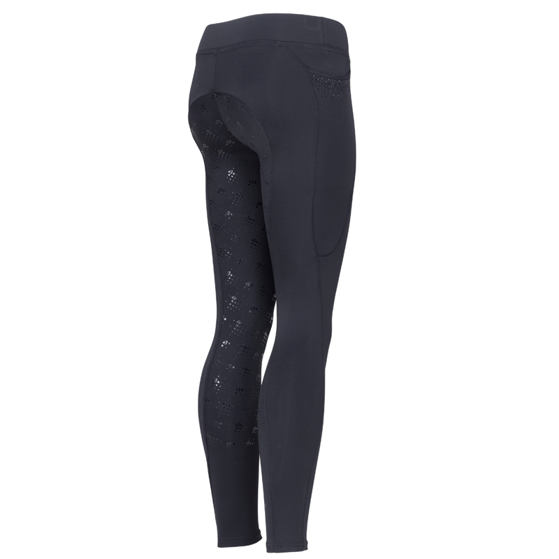 Aubrion Young Rider Optima GX Riding Tights - Black-2