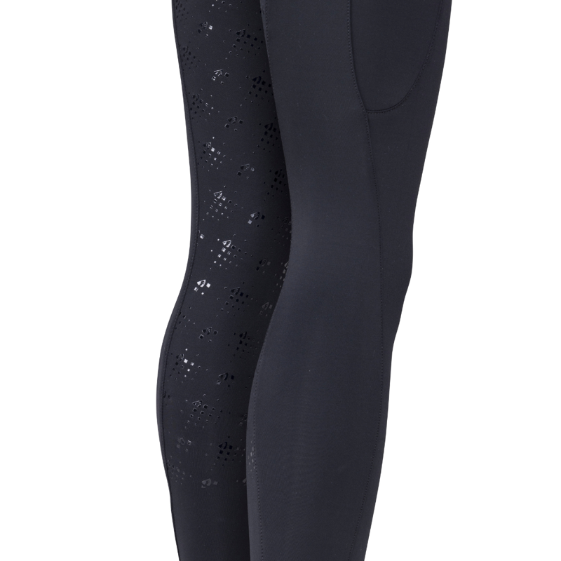 Aubrion Young Rider Optima GX Riding Tights - Black-4