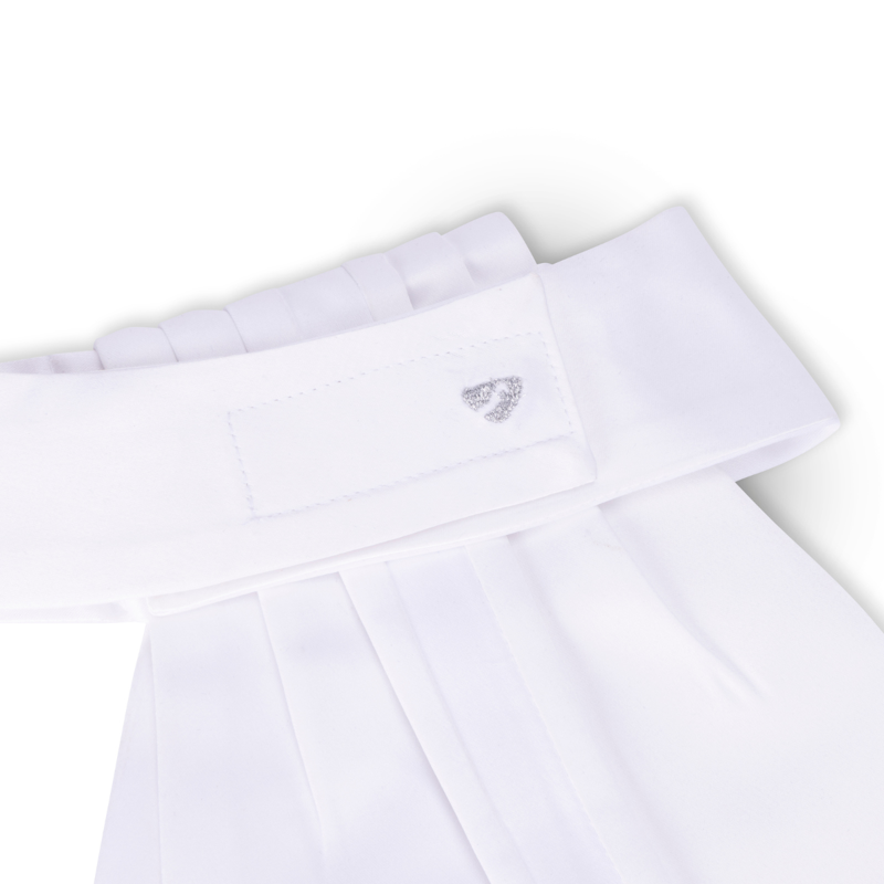 Aubrion Hampton Ready Tied Stock - White-3