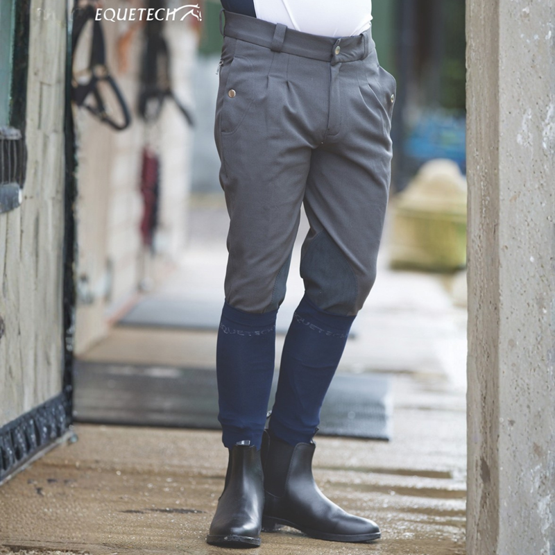 Equetech Men's Kingham Breeches - Grey