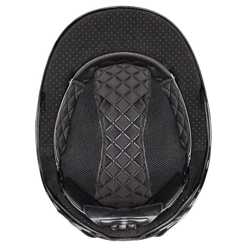 Uvex Exxeed Ultimate Riding Hat - Black Shiny-3