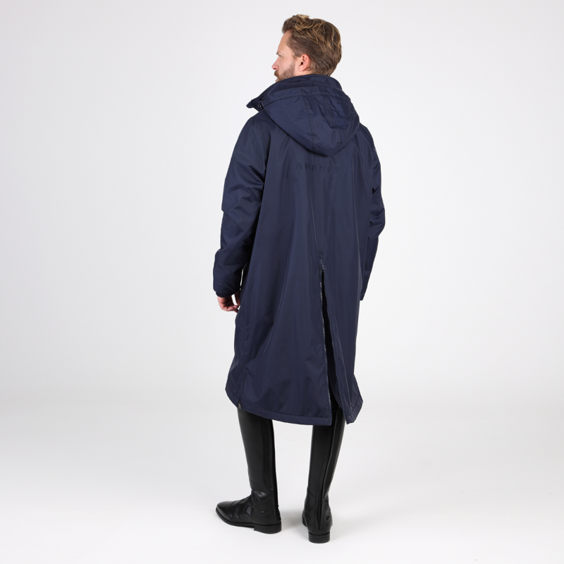 Aubrion Unisex Original Lite All Weather Robe - Navy-4
