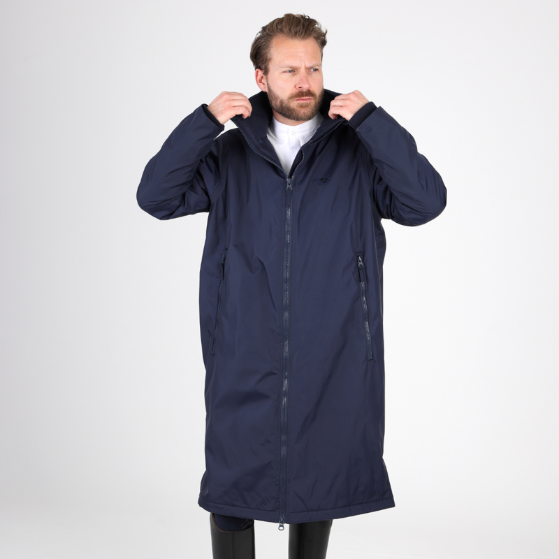 Aubrion Unisex Original Lite All Weather Robe - Navy-3