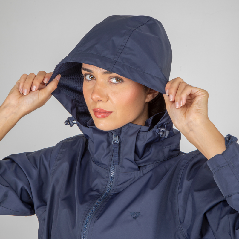 Aubrion Unisex Original Lite All Weather Robe - Navy-7