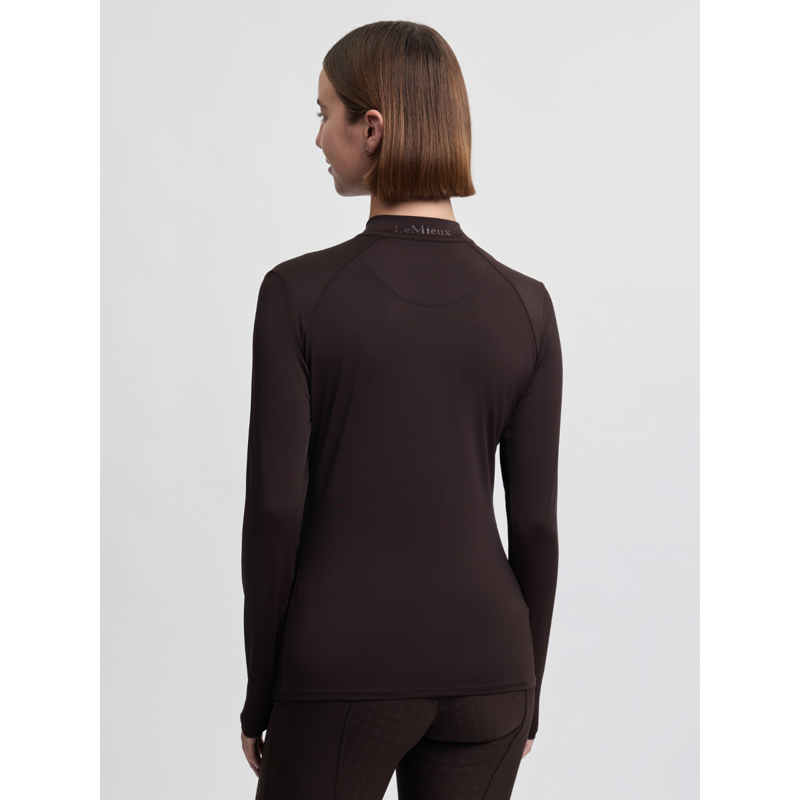 LeMieux Brilliance Heyden Lightweight Base Layer - Espresso-2