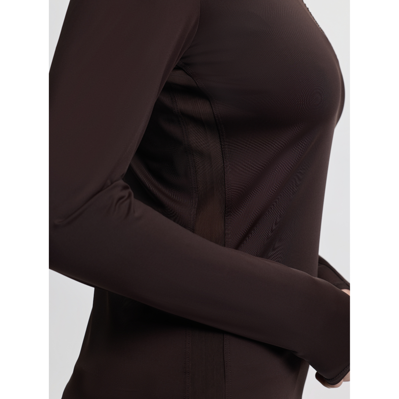 LeMieux Brilliance Heyden Lightweight Base Layer - Espresso-4