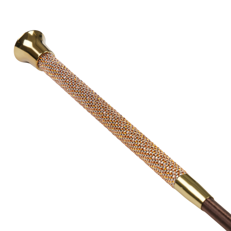 LeMieux Brilliance Baton Whip - Espresso-1