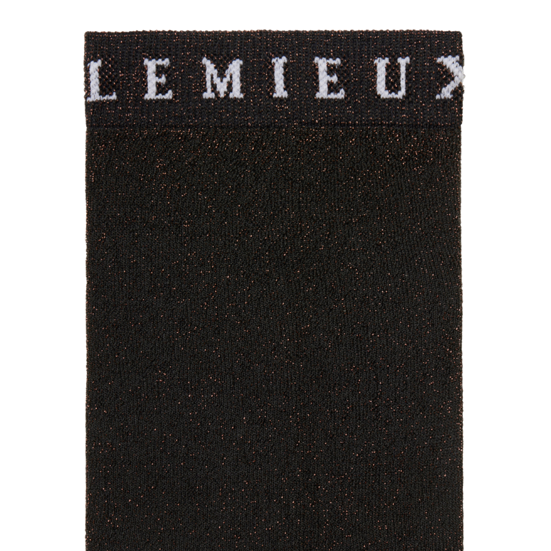 LeMieux Brilliance Competition Sock - Espresso-2