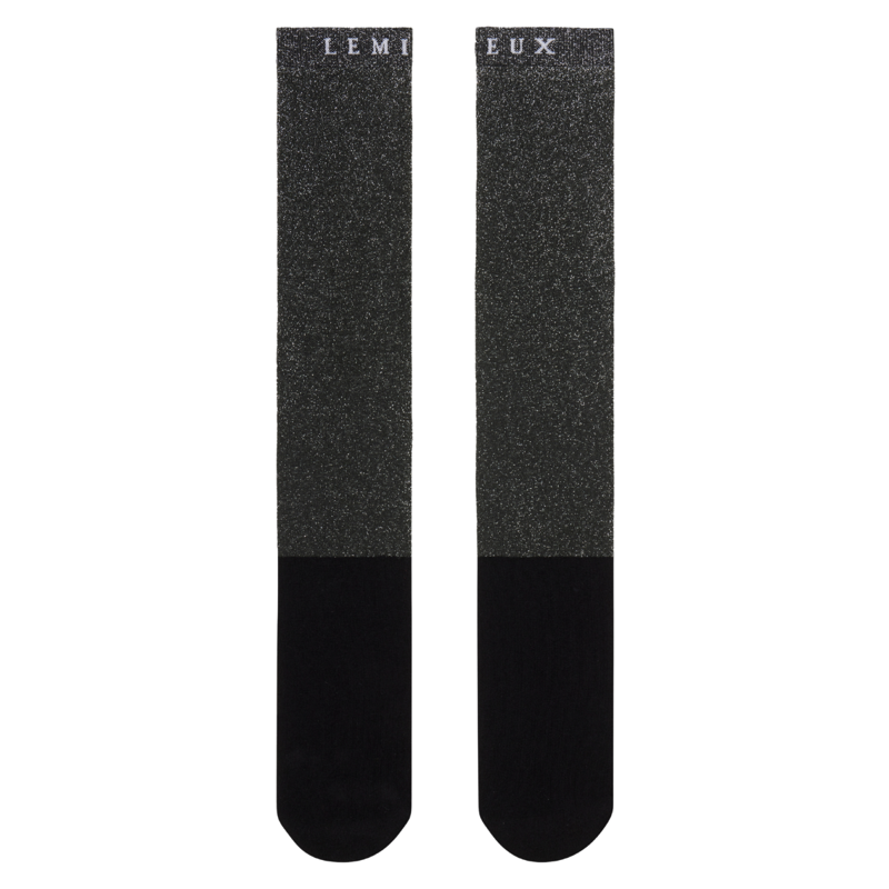 LeMieux Brilliance Competition Sock - Black-1