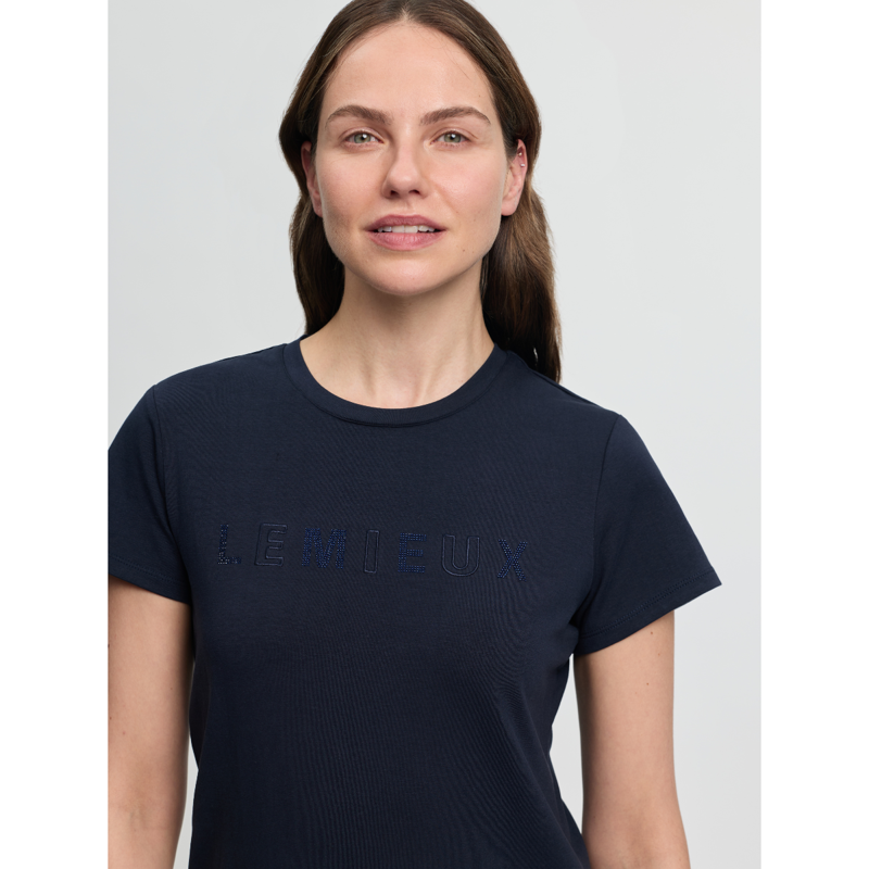 LeMieux Brilliance T-Shirt - Navy-1