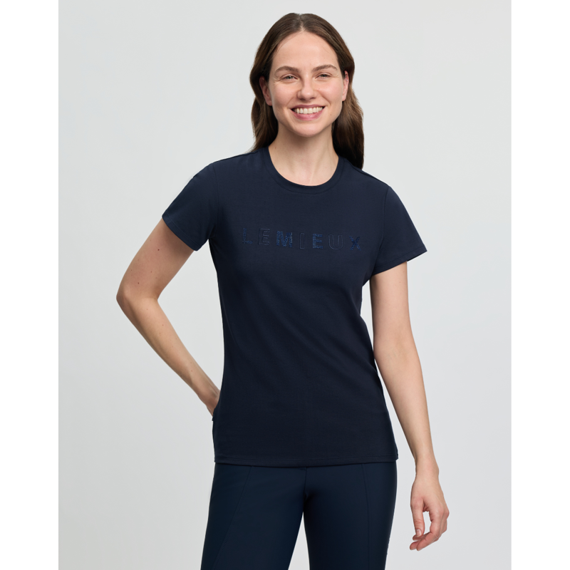 LeMieux Brilliance T-Shirt - Navy-2