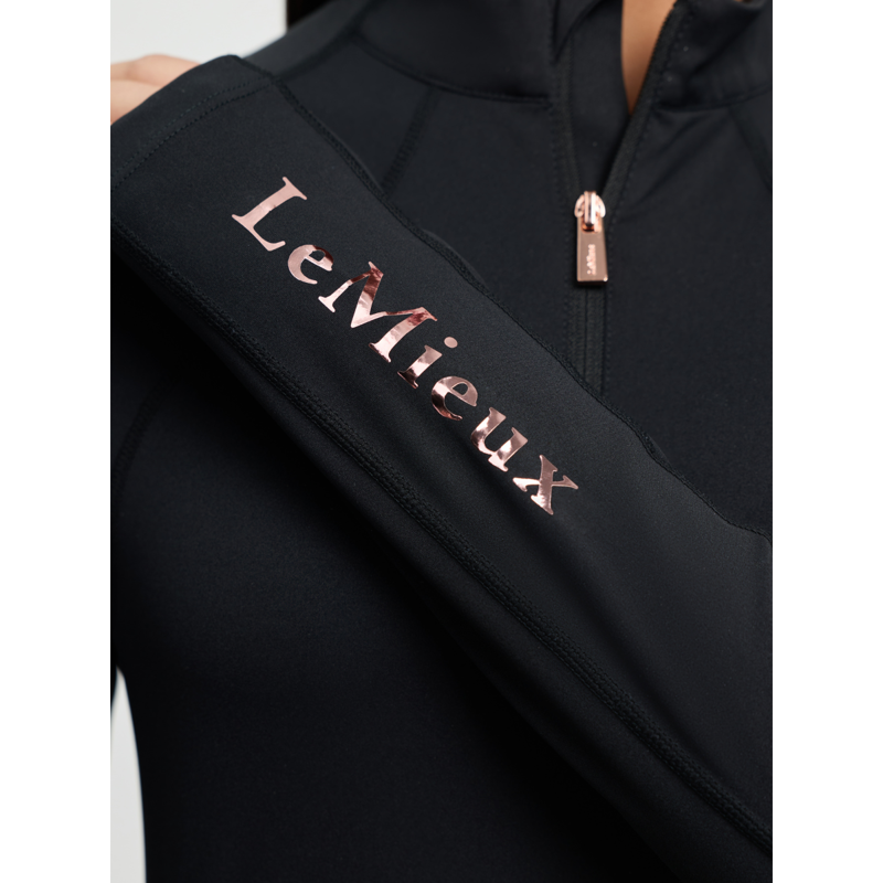 LeMieux Young Rider Sparkle Base Layer - Black-4