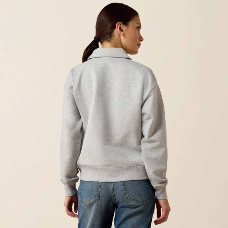 Ariat Women's Lovett Sweatshirt - Heather Grey-1