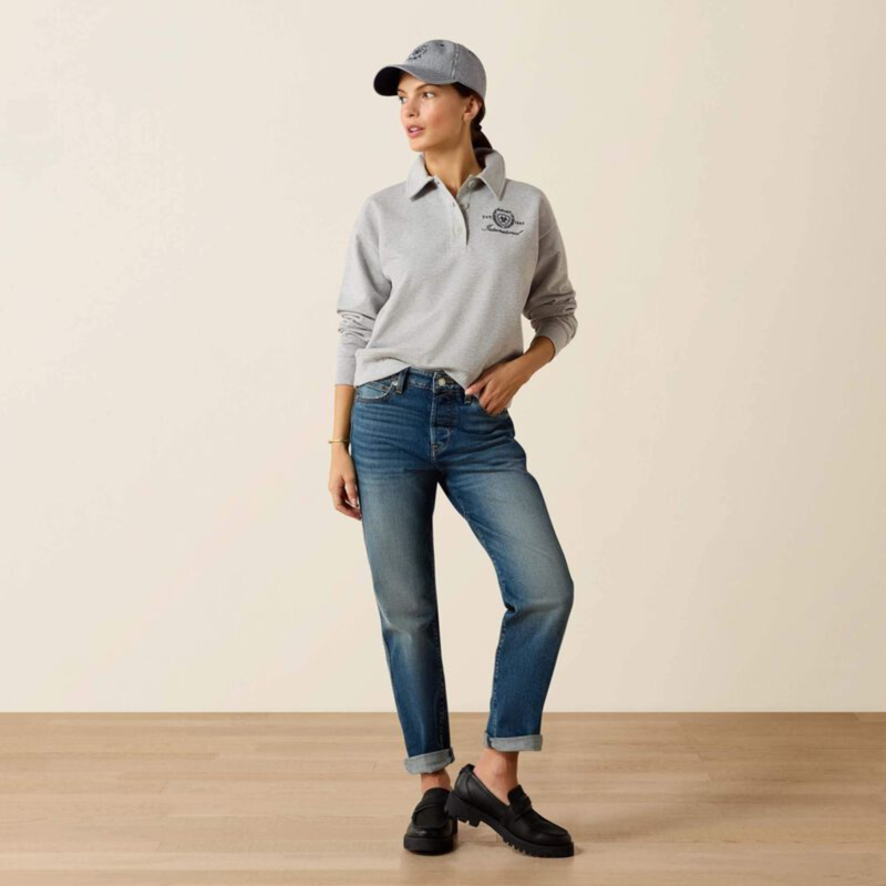 Ariat Women's Lovett Sweatshirt - Heather Grey-3