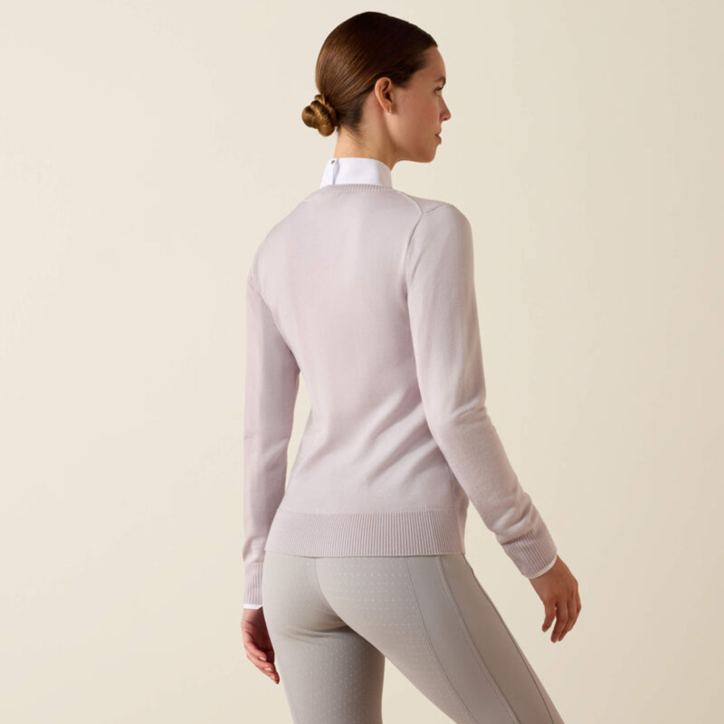 Ariat Women's Saluut Sweater - Heather Grey-1