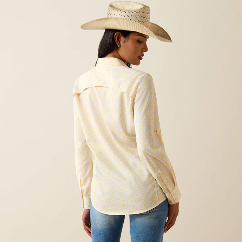 Ariat Women's VentTEK shirt - Pear Sorbet Kaleidoscope-1