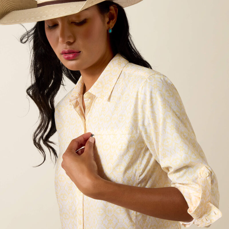Ariat Women's VentTEK shirt - Pear Sorbet Kaleidoscope-2