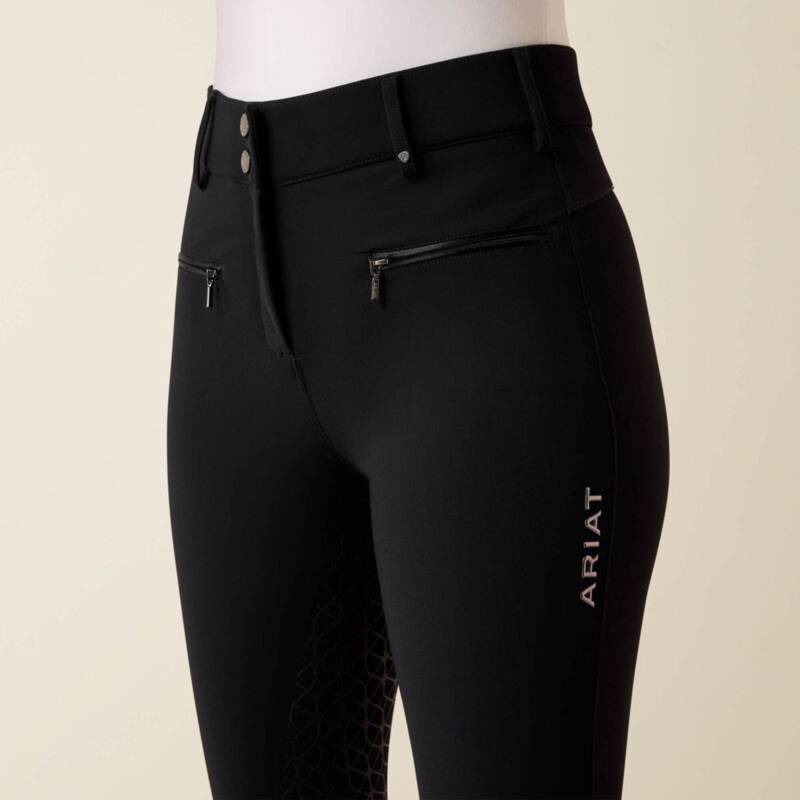 Ariat Women's Tri Factor Allure Full Seat Breeches - Black-2