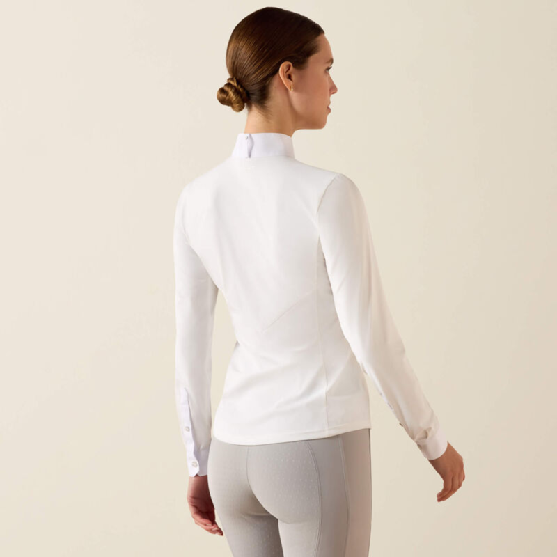 Ariat Women's SolVeil Show Shirt - White-1
