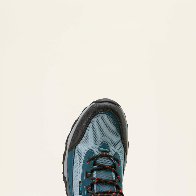 Ariat Men's Traverse Low Waterproof Hiking Shoe - Blue Depths-4