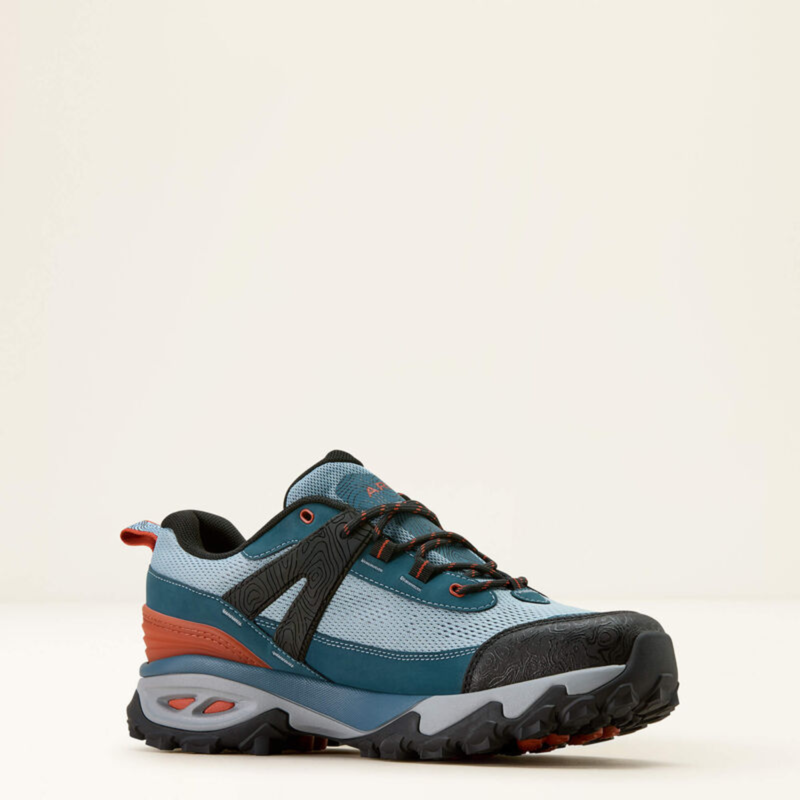 Ariat Men's Traverse Low Waterproof Hiking Shoe - Blue Depths-6