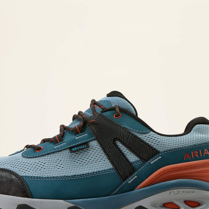 Ariat Men's Traverse Low Waterproof Hiking Shoe - Blue Depths-2