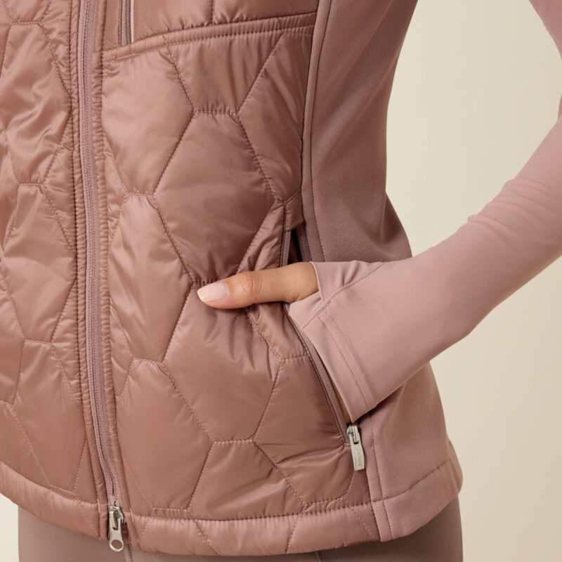 Ariat Women's Fusion Insulated Vest - Antler-4