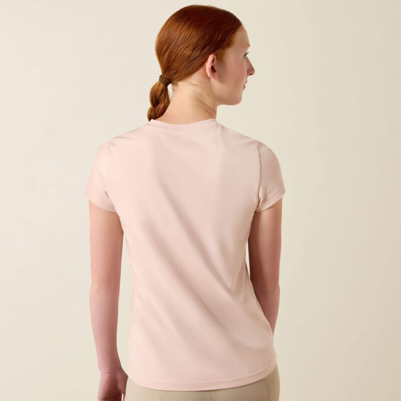 Ariat Youth Ethereal Equine T-Shirt - Sepia Rose-1