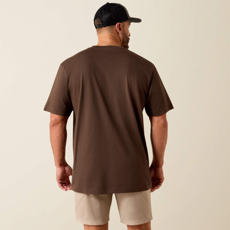 Ariat Men's Rebar Cotton Strong Standard T-Shirt - Wren-1