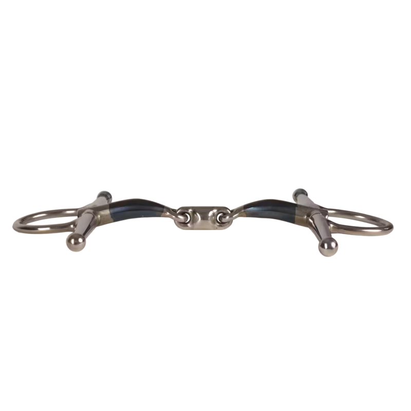 Kentucky Velari Full Cheek Bit Double Jointed Sweet Iron 16mm Bit-1