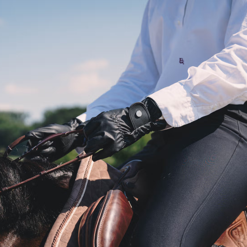 Kentucky Grip Riding Gloves - Black-5