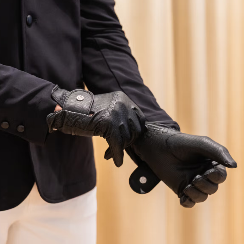 Kentucky Grip Riding Gloves - Black-6