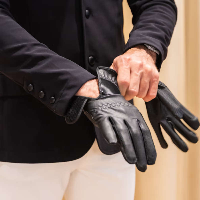 Kentucky Grip Riding Gloves - Black-7