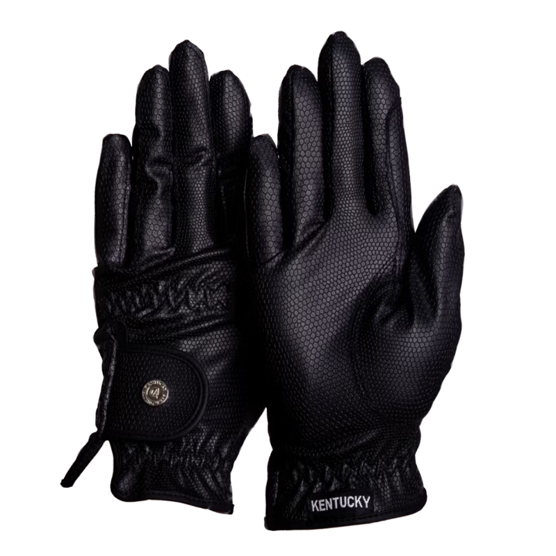 Kentucky Grip Riding Gloves - Navy