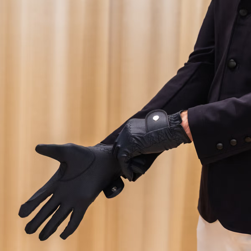 Kentucky Grip Riding Gloves - Navy-5
