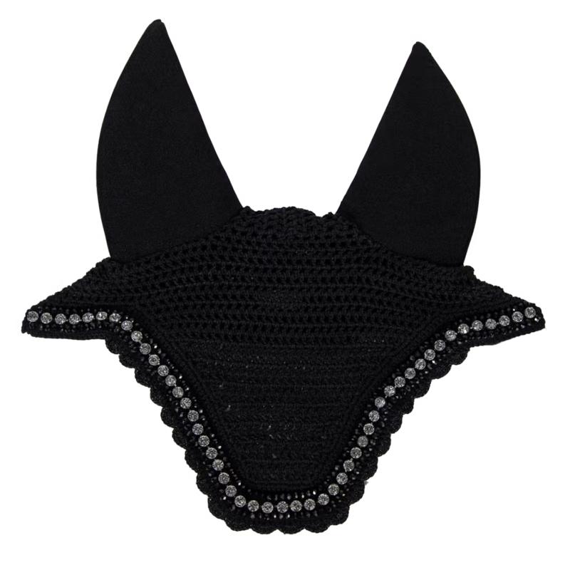 Kentucky Wellington Soundless Big Stone and Pearl Fly Veil - Black