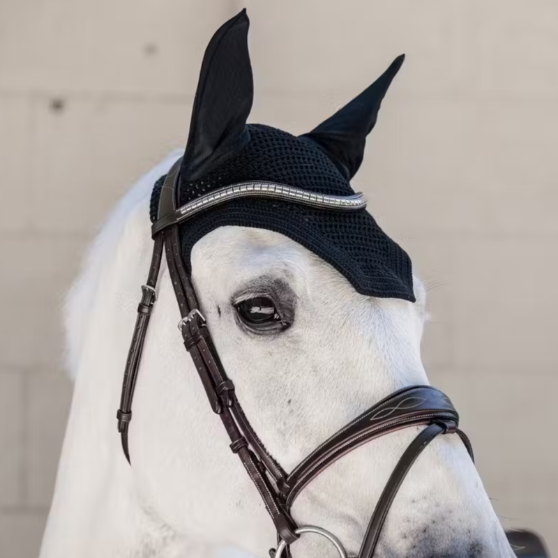 Kentucky Wellington Fly Veil - Black-1
