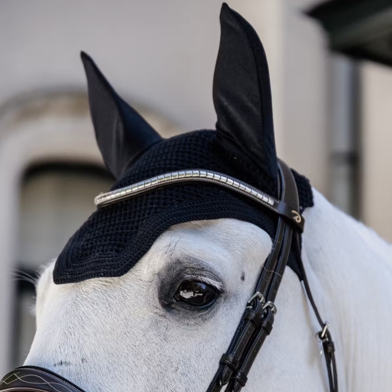 Kentucky Wellington Fly Veil - Black-2