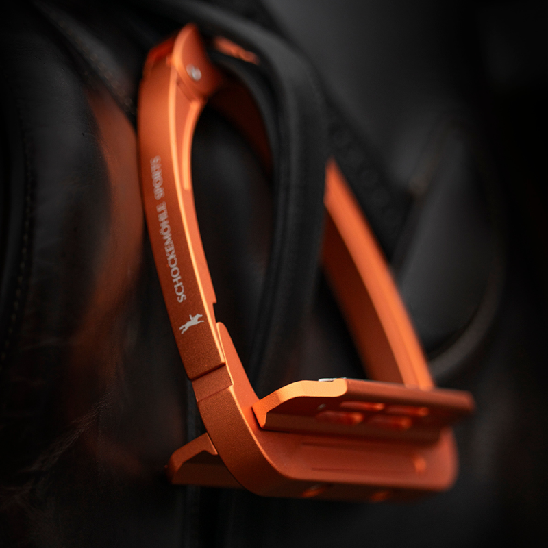 Schockemohle SP RevoGuard Safety Stirrup - Orange-3