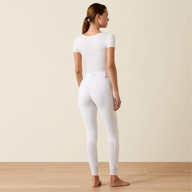 Ariat Women's Tri Factor Allure Knee Patch Breech - White-1
