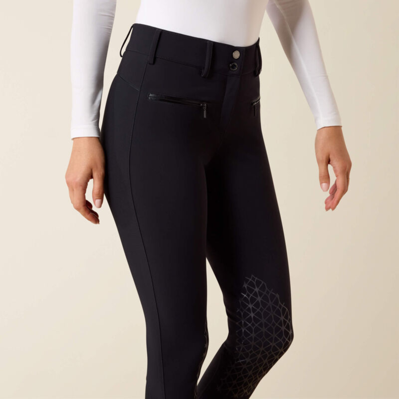 Ariat Women's Tri Factor Allure Knee Patch Breech - Black-2