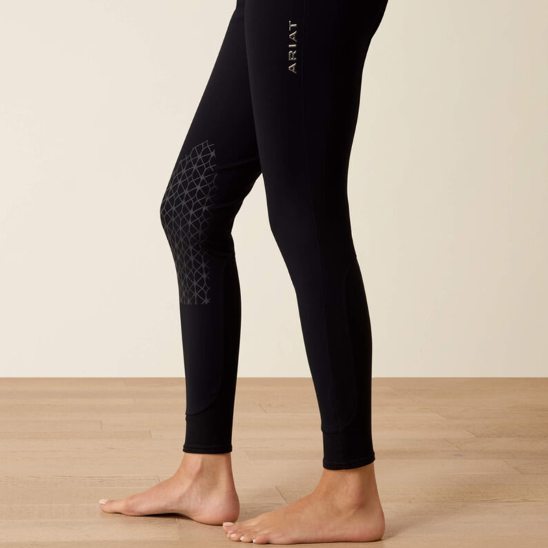 Ariat Women's Tri Factor Allure Knee Patch Breech - Black-4