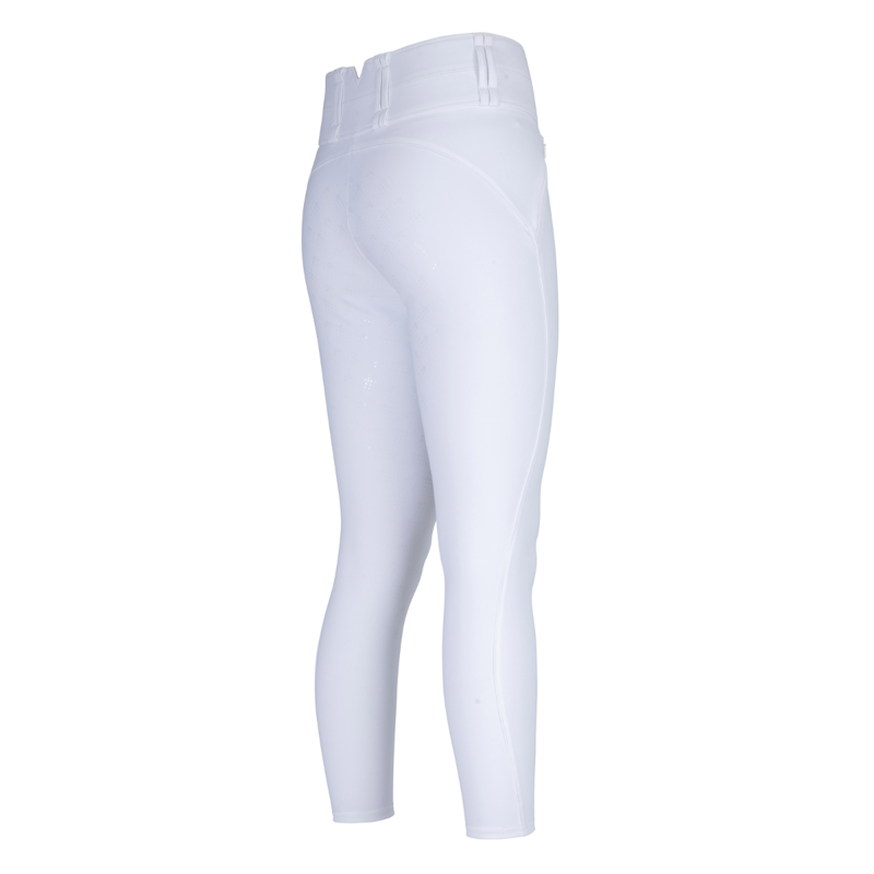 Aubrion Ladies Optima PX Breeches - White-3