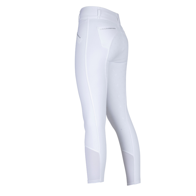 Aubrion Ladies Optima LX Breeches - White-1