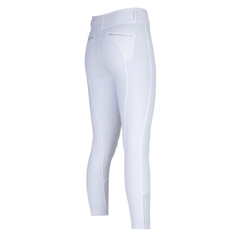 Aubrion Ladies Optima LX Breeches - White-3